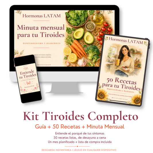 Guía completa + 50 Recetas + Minuta Mensual